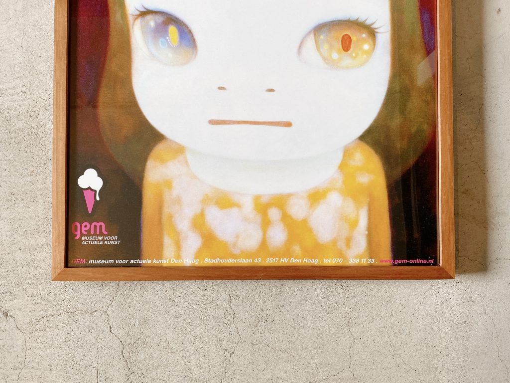 奈良 美智 『Poster of “YOSHITOMO NARA”』 | GALLERY & WINE MARGHU｜熊本・合志のワインと